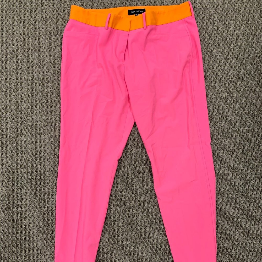 PINK TARTAN PANTS